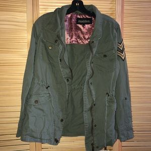 Army green jacket